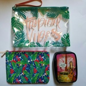 Bundle 3 Cosmetic Pouches